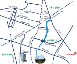 Vị trí căn hộ Quang Thái Tower