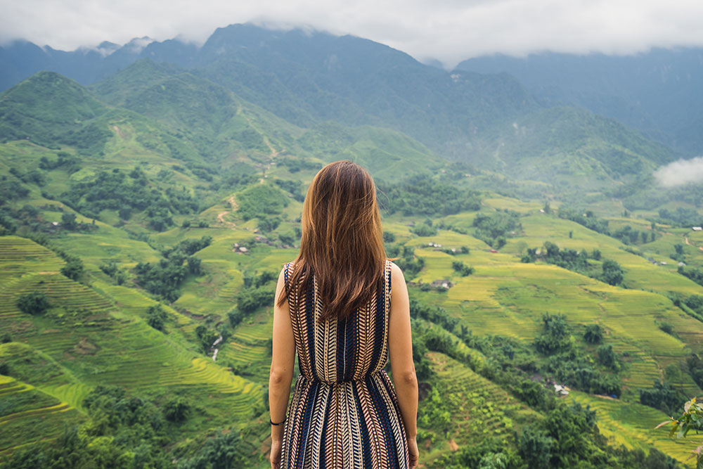 Núi đồi Sapa hùng vỹ