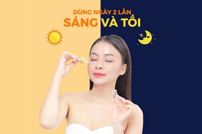 cách sử dụng ampoule dưỡng da